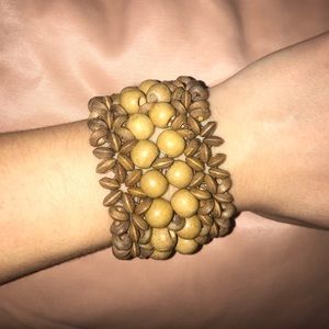 Wooden bracelet
